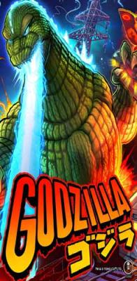 Tapis de protection vitre flipper  Godzilla - Dimensions :106cm x 52cm
